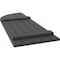 Ekena Millwork Americraft 5-Board (2 Batten) Wood Joined Board-n-Batten Shutters w/ Arch Top, ARW101BQ518X77SMH, PR ARW101BQ518X77SMH - alternate 5